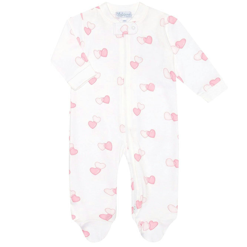 Sweetheart Zipper Footie