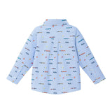 Kids Blue Chambray Buttondown Shirt