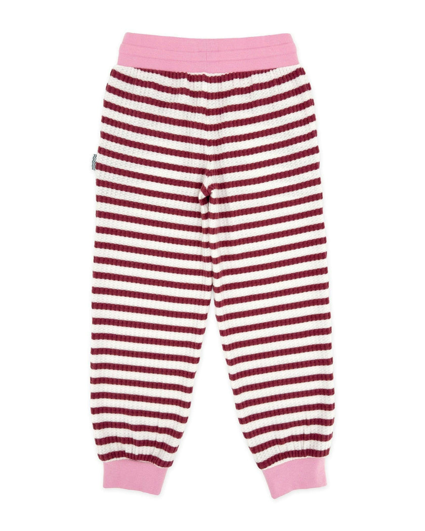Prism Striped Pant - Mystic Maroon Thermal