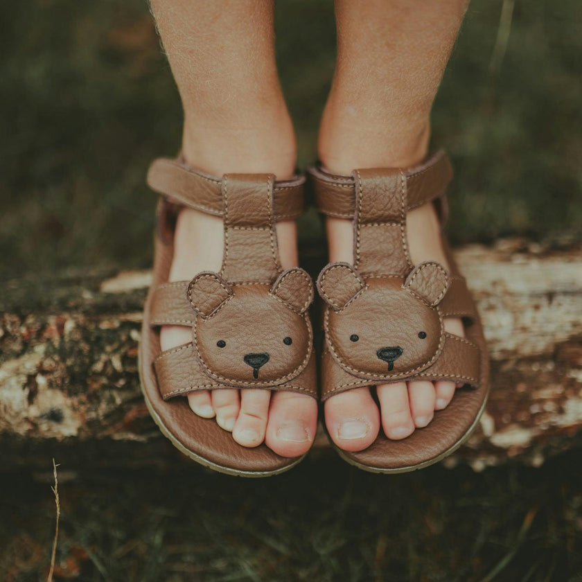 Dhalo Sandals | Bear | Cognac Leather