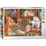 Library Kittens - 1000 PC Puzzle