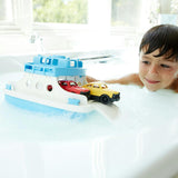 Ferry Boat - Blue & White
