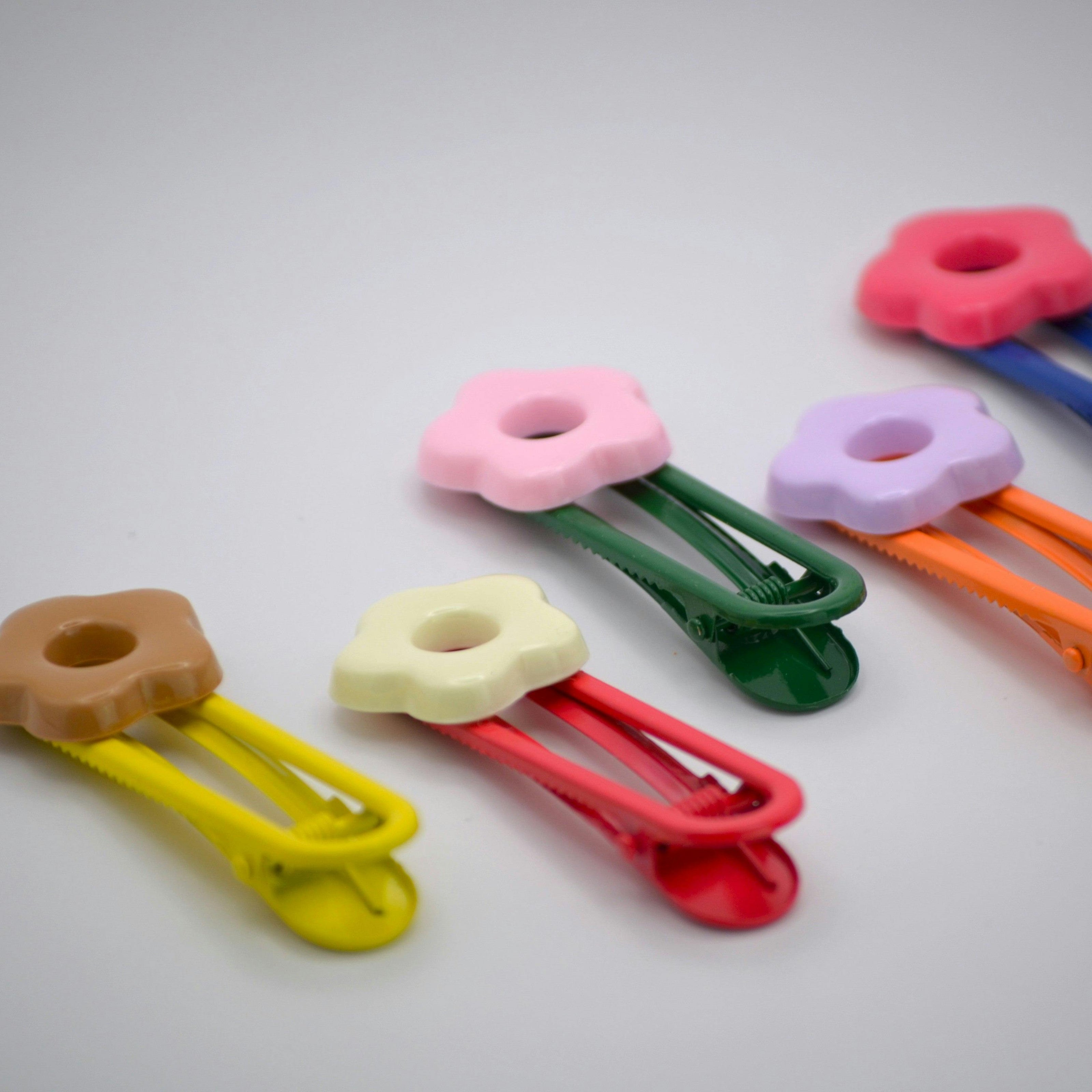 Playful Hair Clips (Set of 5)