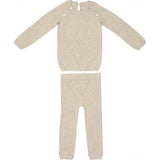 Heather Flecked 2-Piece Set