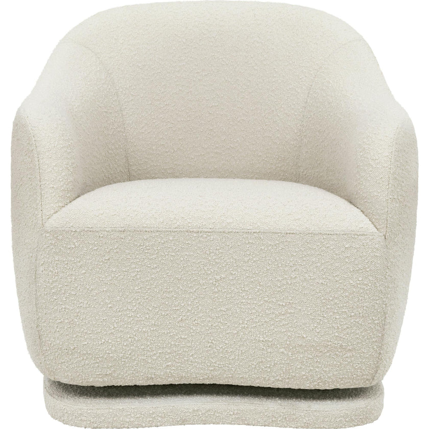 Foy Glider In Boucle In Ivory Boucle