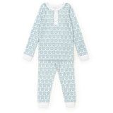 Jack Boys' Pajama Pant Set - Golf Crest Blue