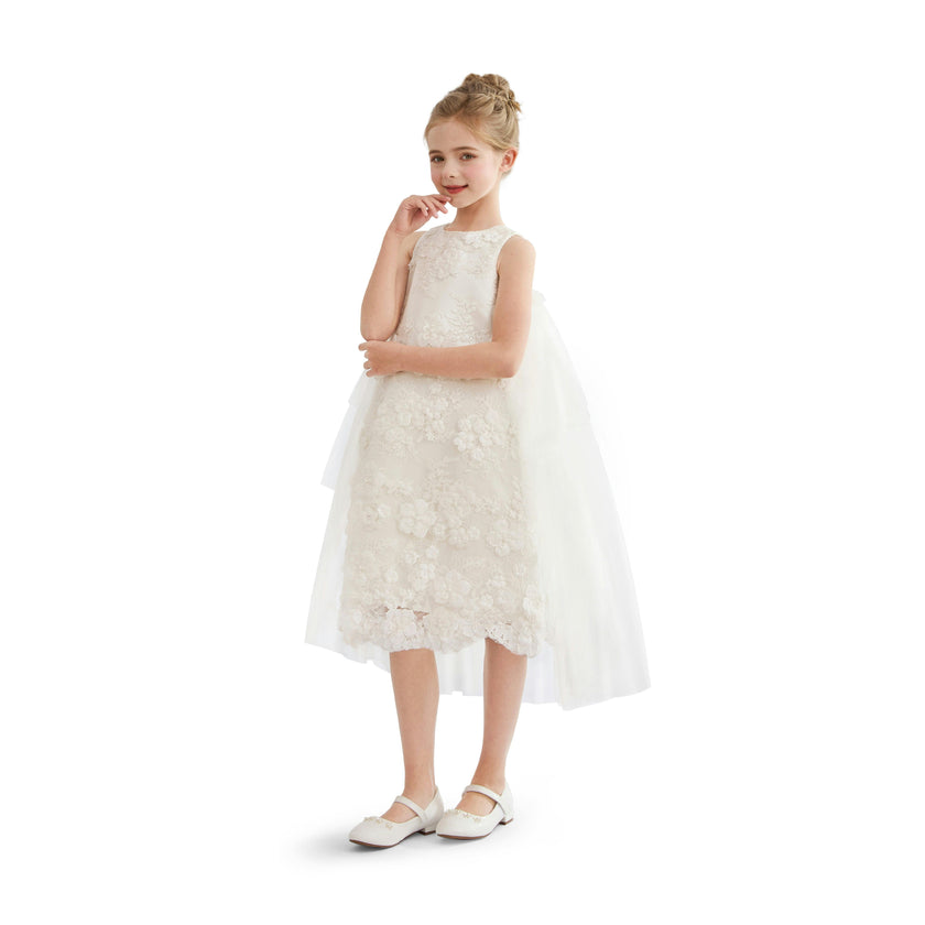 White Zeloria Formal Dress