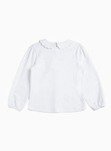 Petal Jersey Blouse