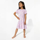 Enchanted Bamboo Girls' Short Sleeve Dress