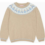 Oatmeal Folk Cotton Boy Jumper