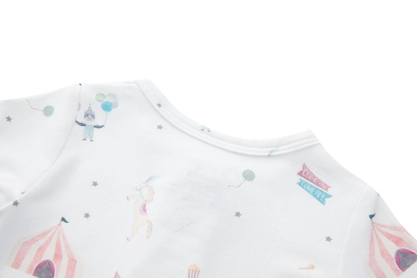 Bamboo Magnetic Footie Pajama - Le Cirque
