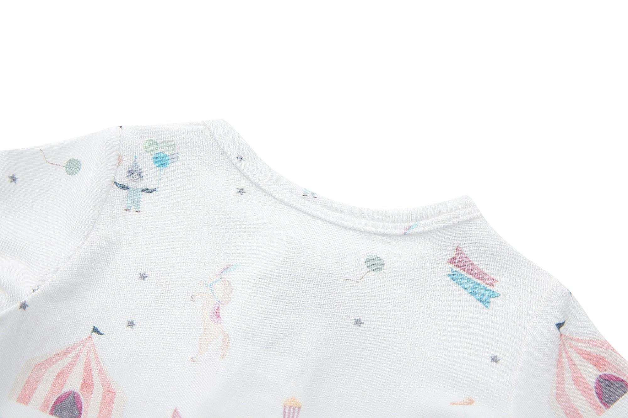 Bamboo Footie Pajama Sleepsuit - Le Cirque