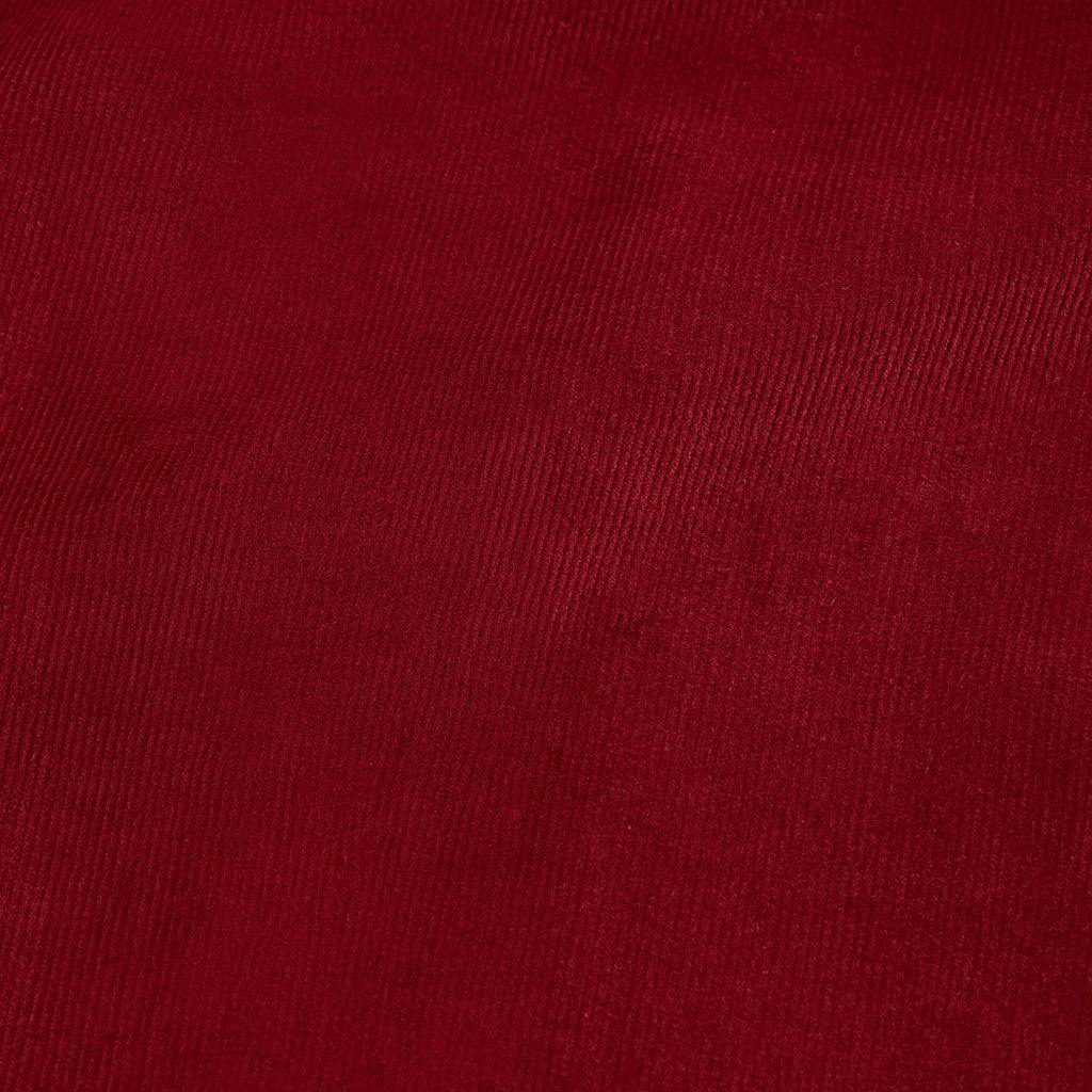 Burgundy Cotton Corduroy Scalloped Bummie