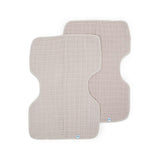 Cotton Muslin Burp Cloth 2 Pack - Porpoise