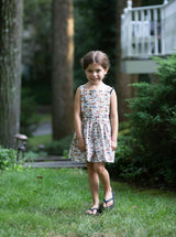 Pinafore Dress in Boombox/Headphones
