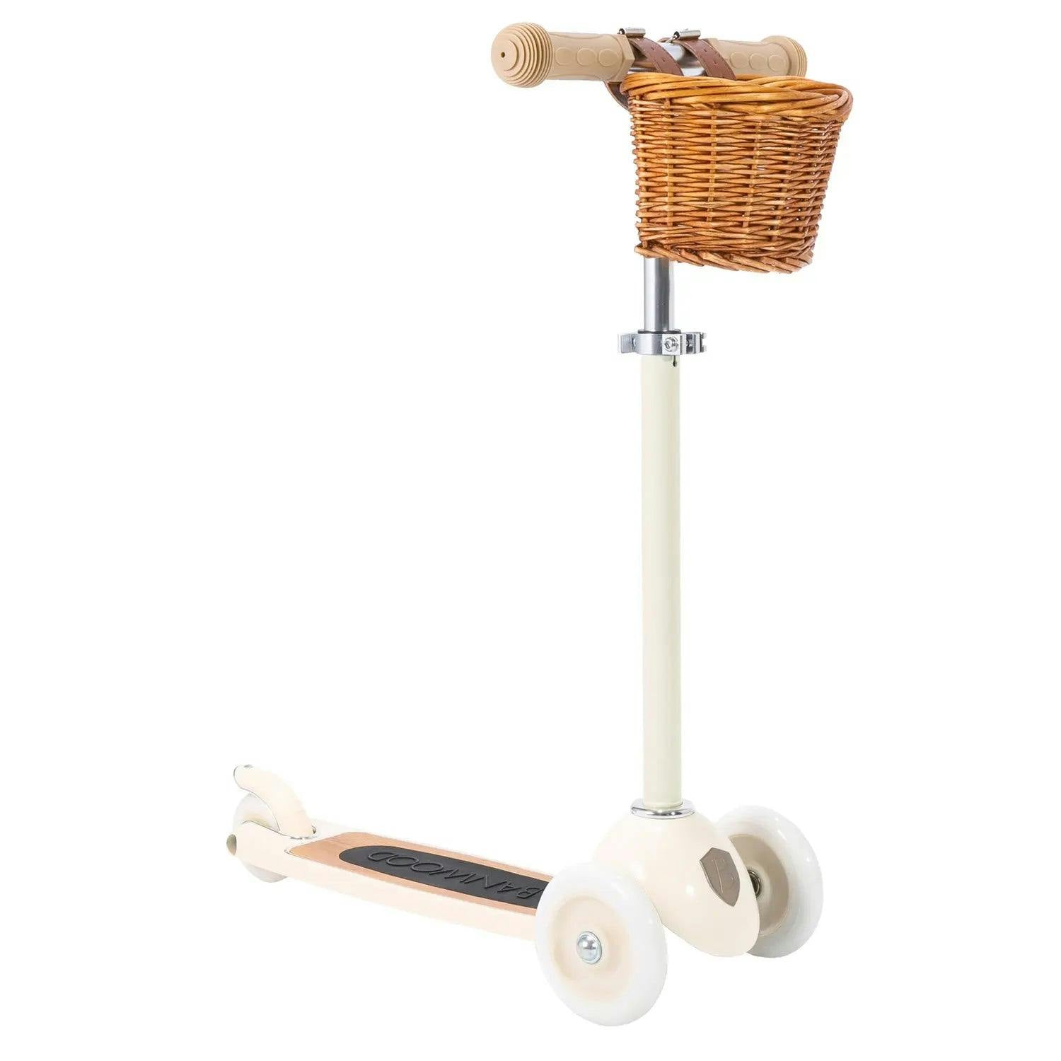 Banwood 3-Wheel Kids Scooter — Cream