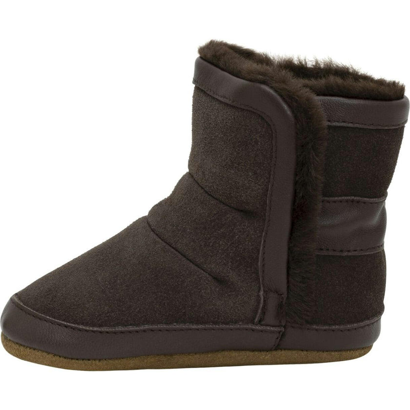 Cozy Cuff Brown Soft Sole Boot
