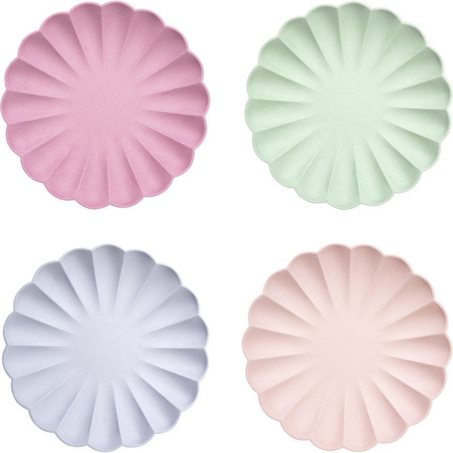 Mixed Simply Eco Plates Large
