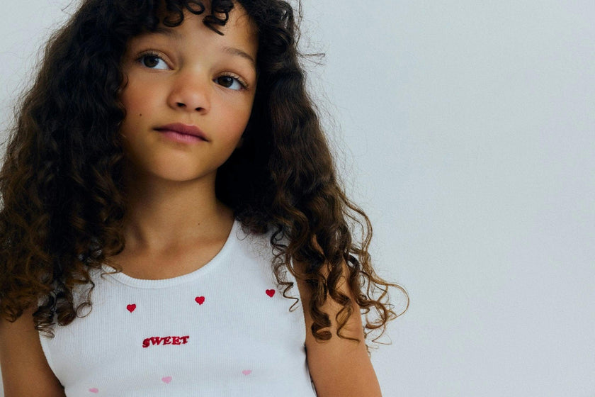 Petunia Tee Hearts Pure Cloud