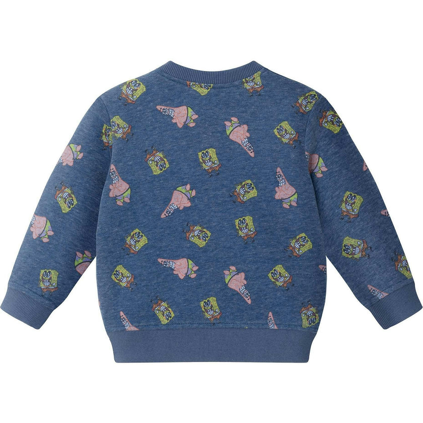 SpongeBob SquarePants™ x Andy & Evan® | Infant (9-24M) Spongebob French Terry Set | Navy