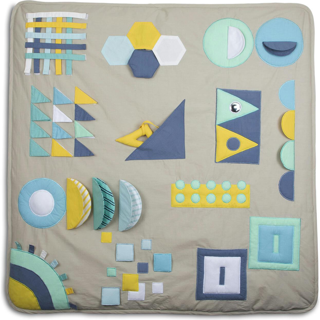 Neo Eometric Shapes Play Mat