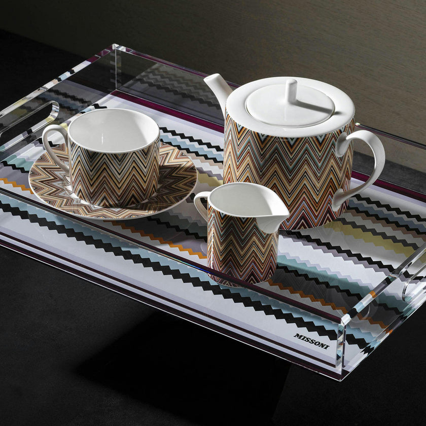 Zig Zag Jarris 148/156 Tea Pot-Coffee Pot - 12 x H 13 Cm