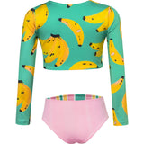 BANANO COLOMBIANO VERDE - SUN LONGSLEEVE BIKINI