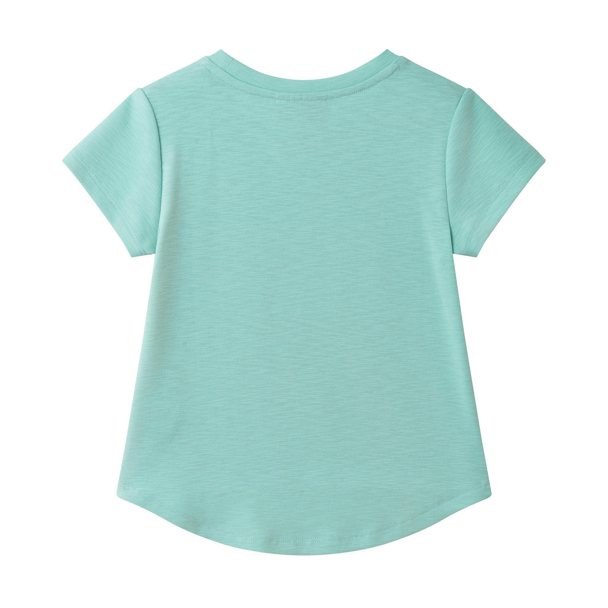 Girls Emroidered Tee | Sparkle Bloom
