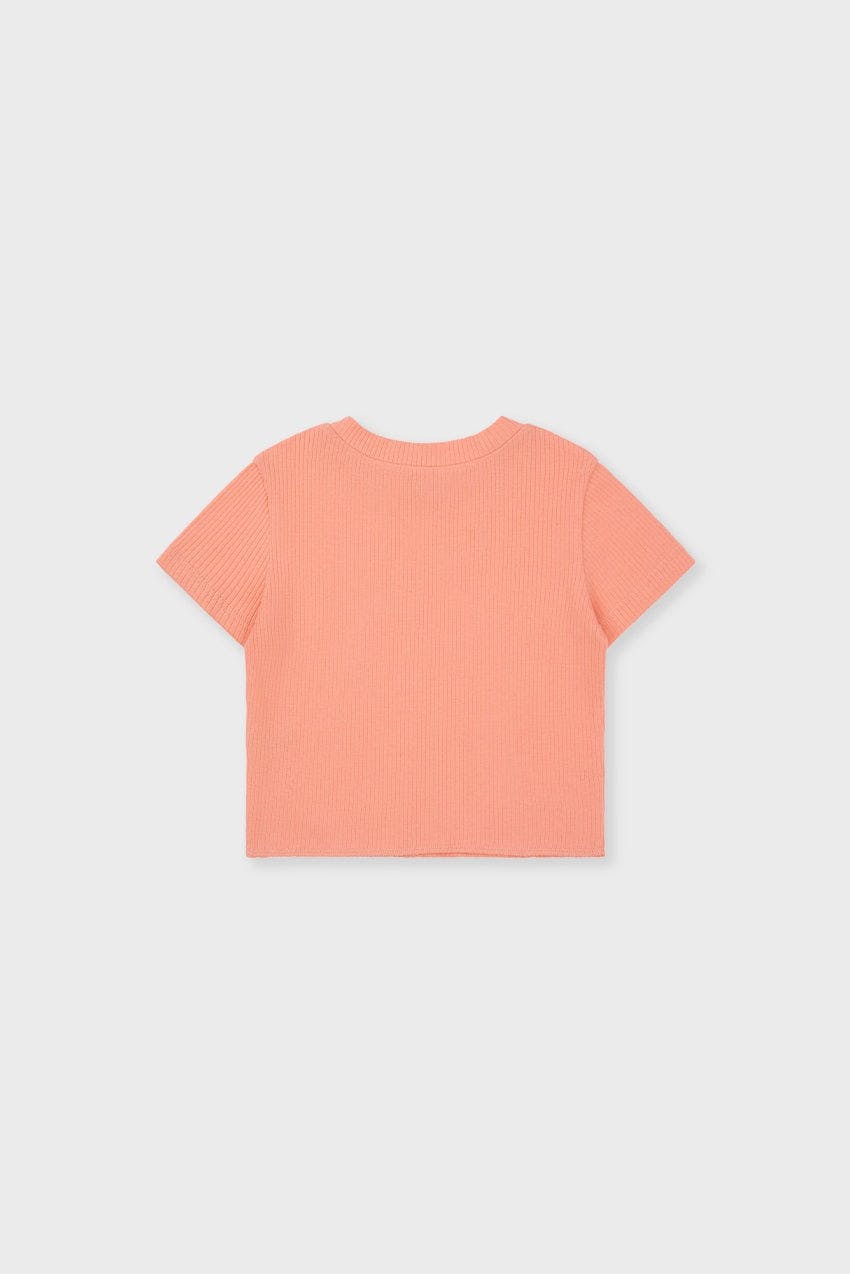 Organic Cotton Cropped T-Shirt