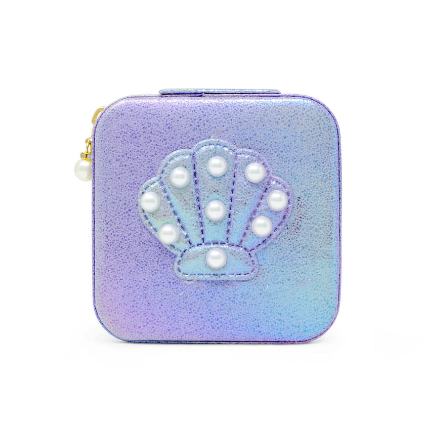 Girl's Mermaid Seashell Pearl Jewelry Box