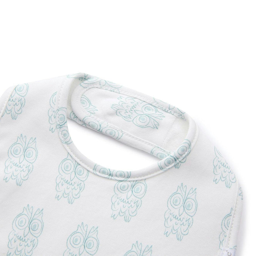 Bib 2-Pack - Petite Chouette Green