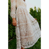 Sicily Dress - Champagne Lining