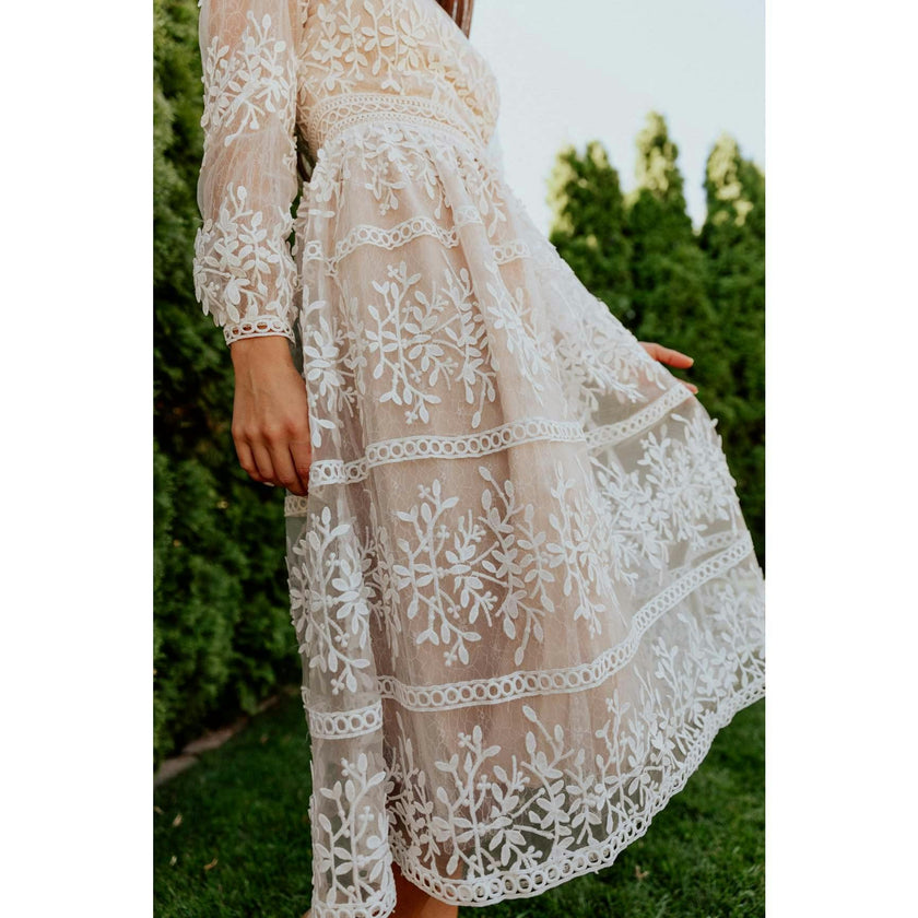 Sicily Dress - Champagne Lining