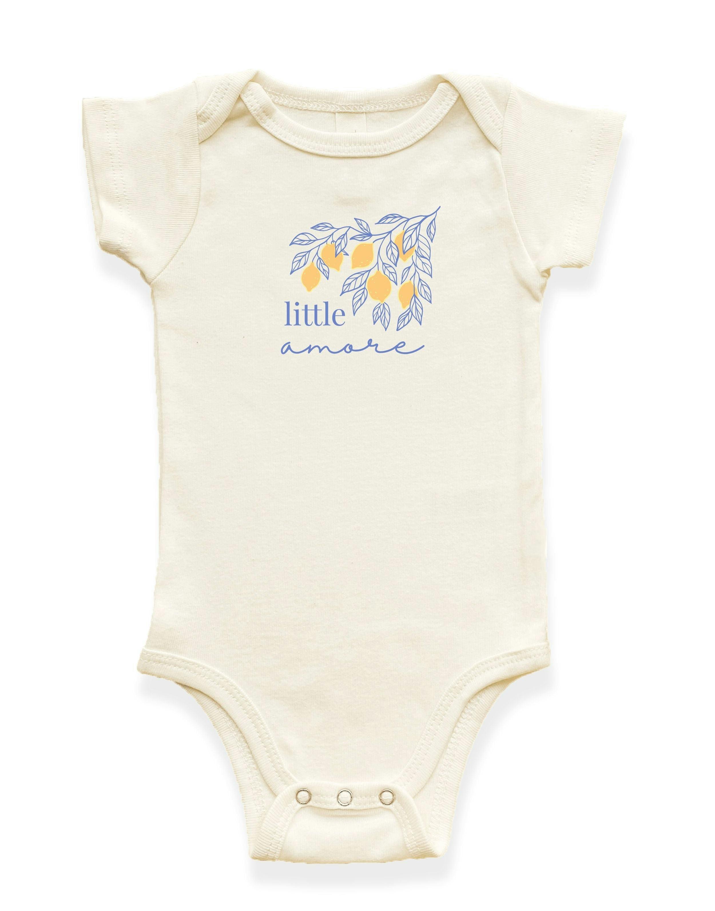 Little Amore Organic Cotton Baby Bodysuit