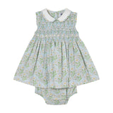 Hand-Smocked Baby Dress - Calista