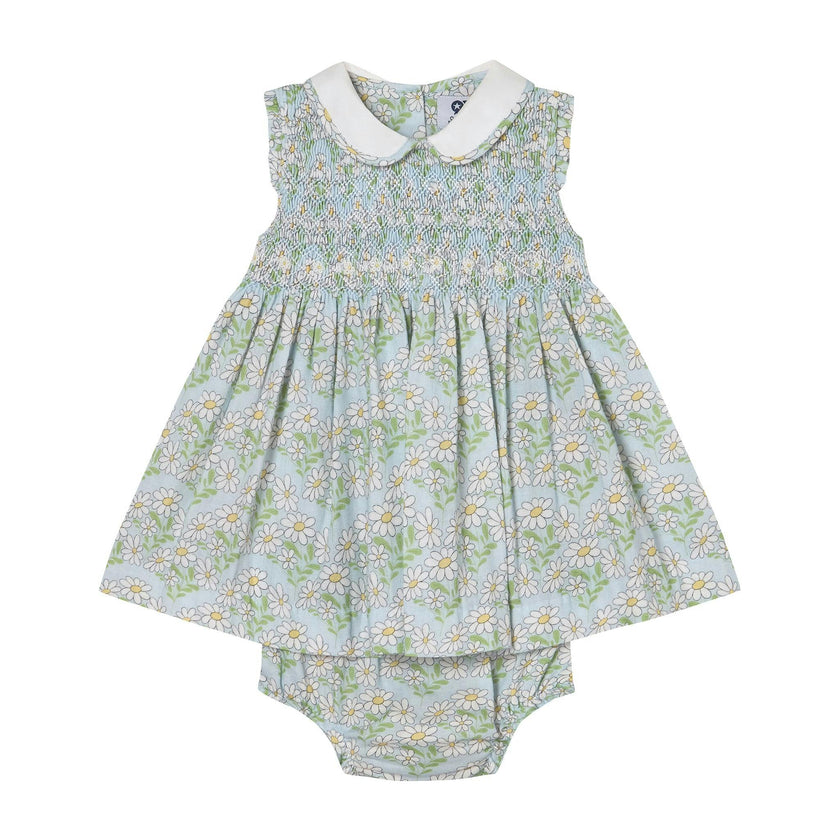 Hand-Smocked Baby Dress - Calista