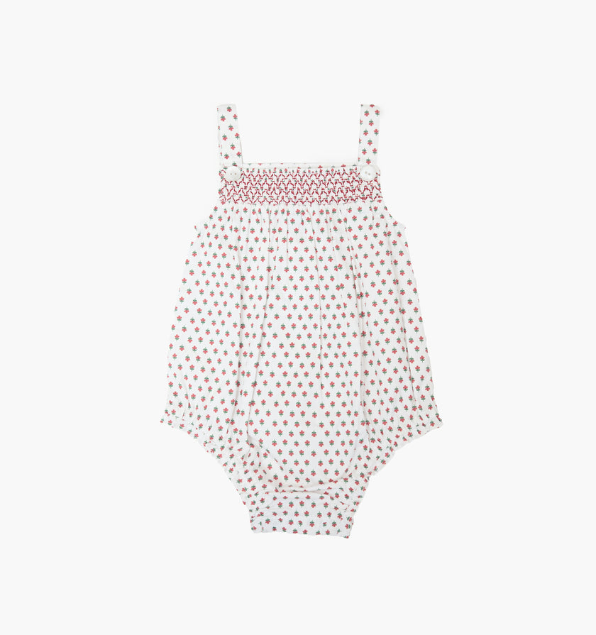 The Baby Arlo Bubble - White Poppy Half Drop