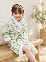 Organic Children’s Bathrobe - Happy Monkey