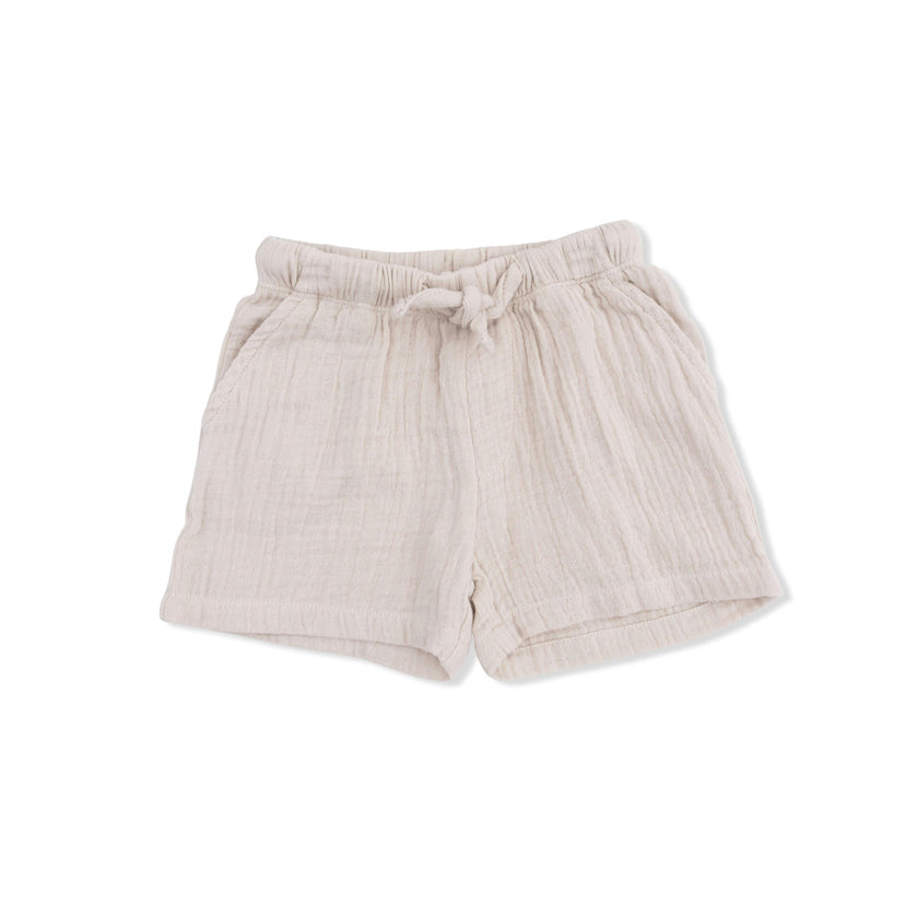 Solid Muslin French Oak - Casual Short
