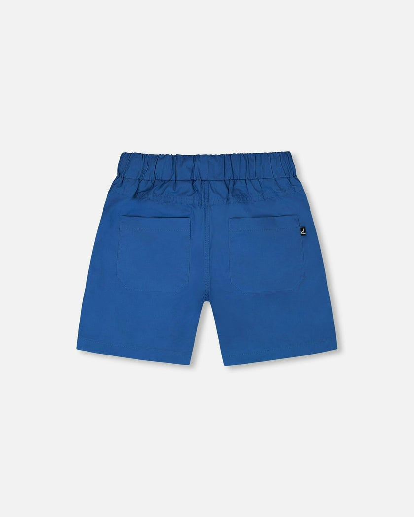 Parachute Shorts With Patch Pockets