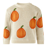 Pumpkin Knit Sweater and Leggings Set