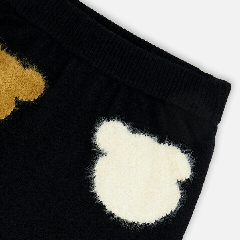 Knitted Skirt with Intarsia