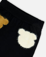 Knitted Skirt with Intarsia