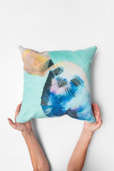 Velveteen Mommy & Baby Pillow 18x18