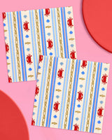 Nautical Napkin Set - 25 paper napkins