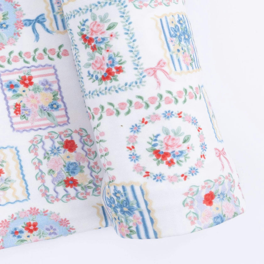 Julep's Floral Patchwork - Swaddle Blanket