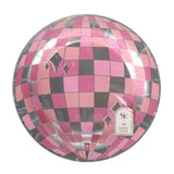 Packed Party Disco Ball Pink Paper Plates (set of 8)