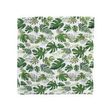 Cotton Muslin Swaddle Blanket - Tropical Leaf