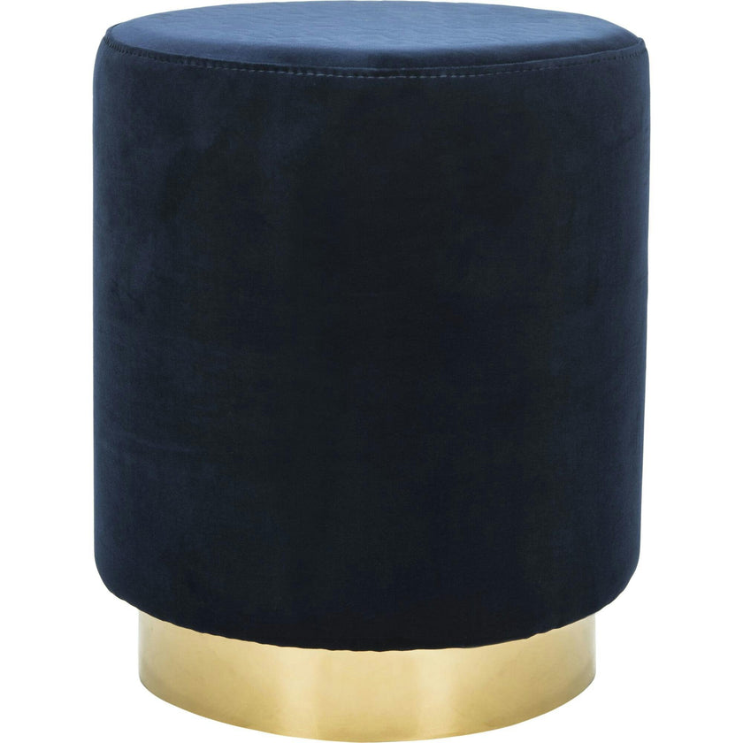 Elsworth Velvet Ottoman