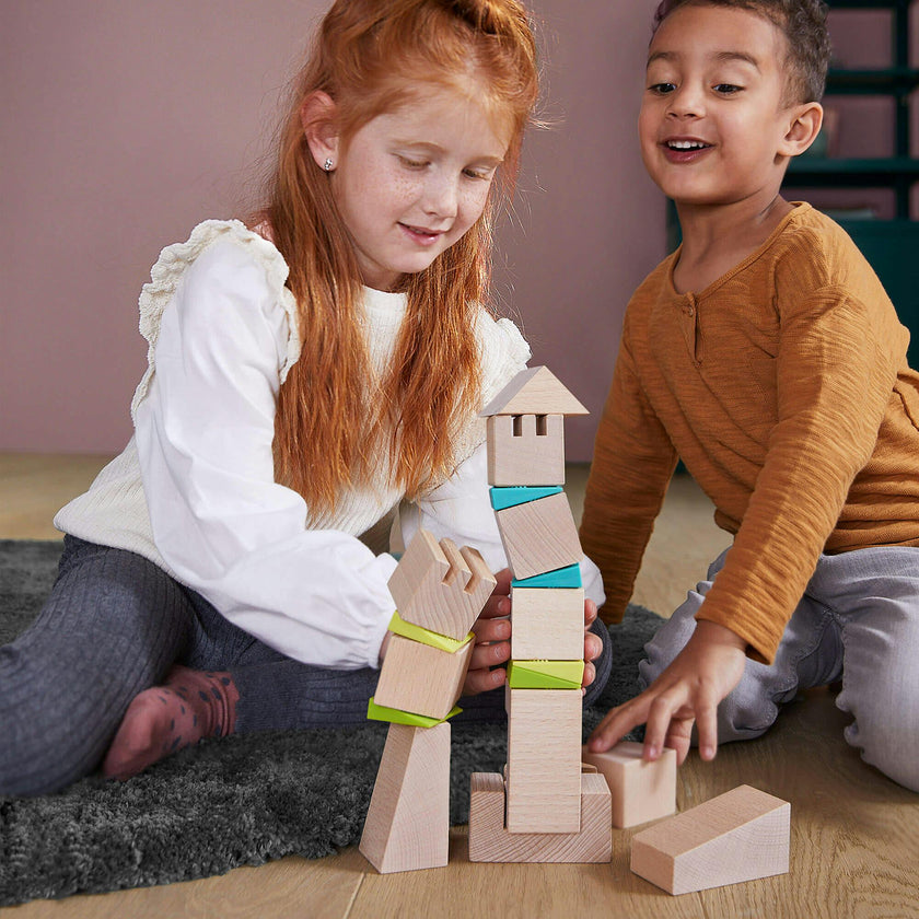 Crooked Tower 3D Arranging Blocks